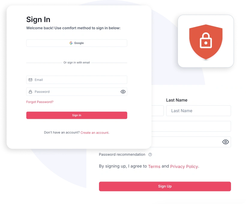 starnavi saas boilerplate authorization feature